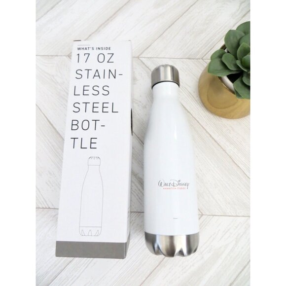 NEW! Walt Disney Animation Studio h2go Stainless Steel Water Bottle Mickey Mouse - Picture 3 of 6